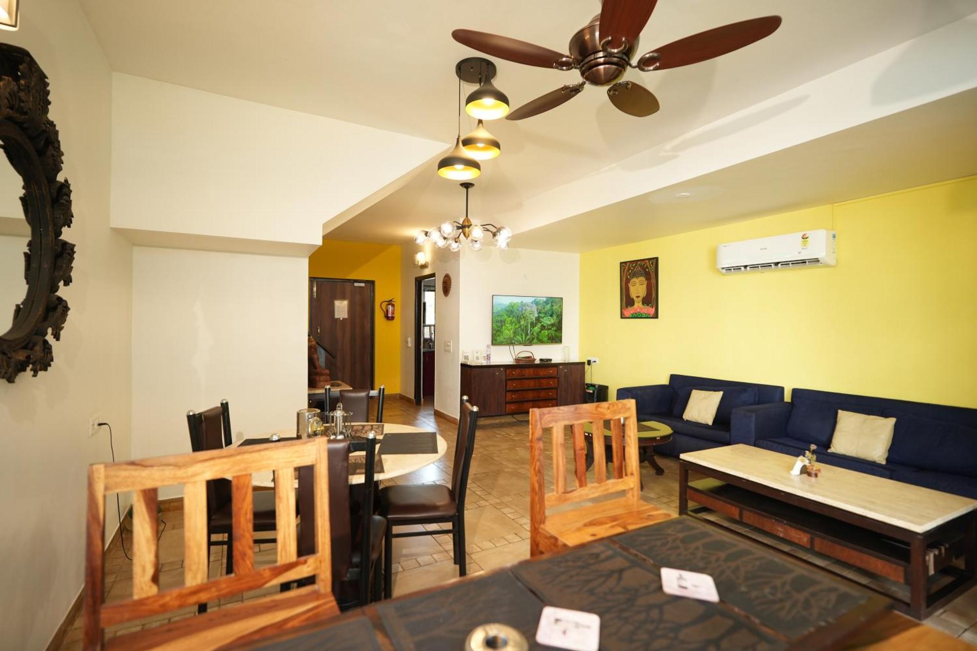 Villa M - Jia 3- 3Bhk In Candolim, Pool Facing, Near Beach, Breakfast Included Bagian luar foto