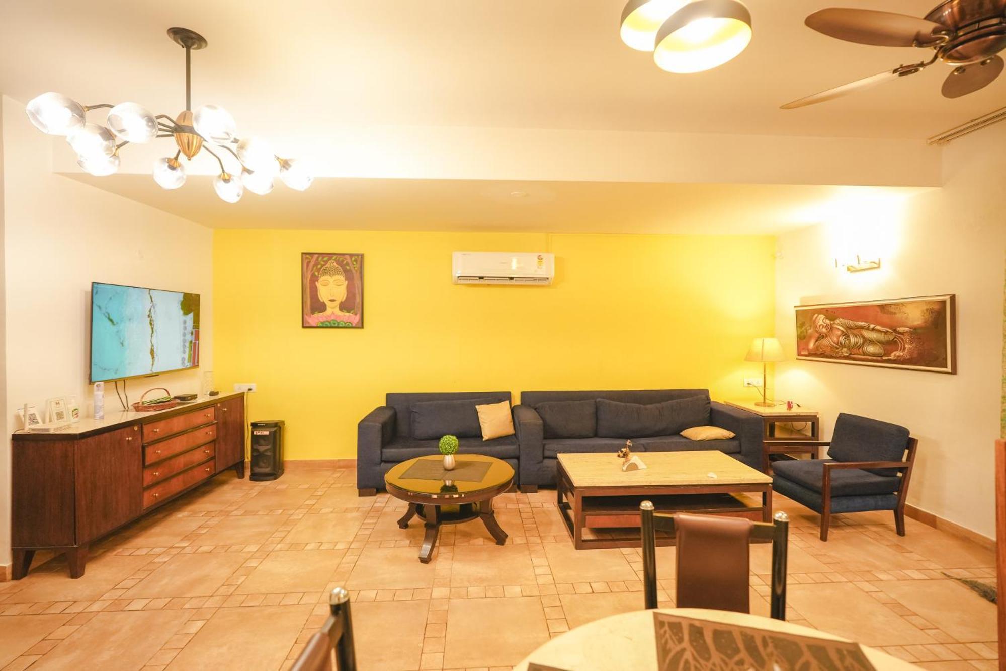Villa M - Jia 3- 3Bhk In Candolim, Pool Facing, Near Beach, Breakfast Included Bagian luar foto