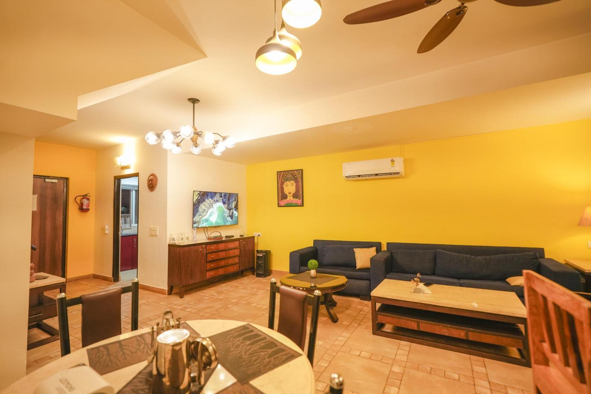 Villa M - Jia 3- 3Bhk In Candolim, Pool Facing, Near Beach, Breakfast Included Bagian luar foto