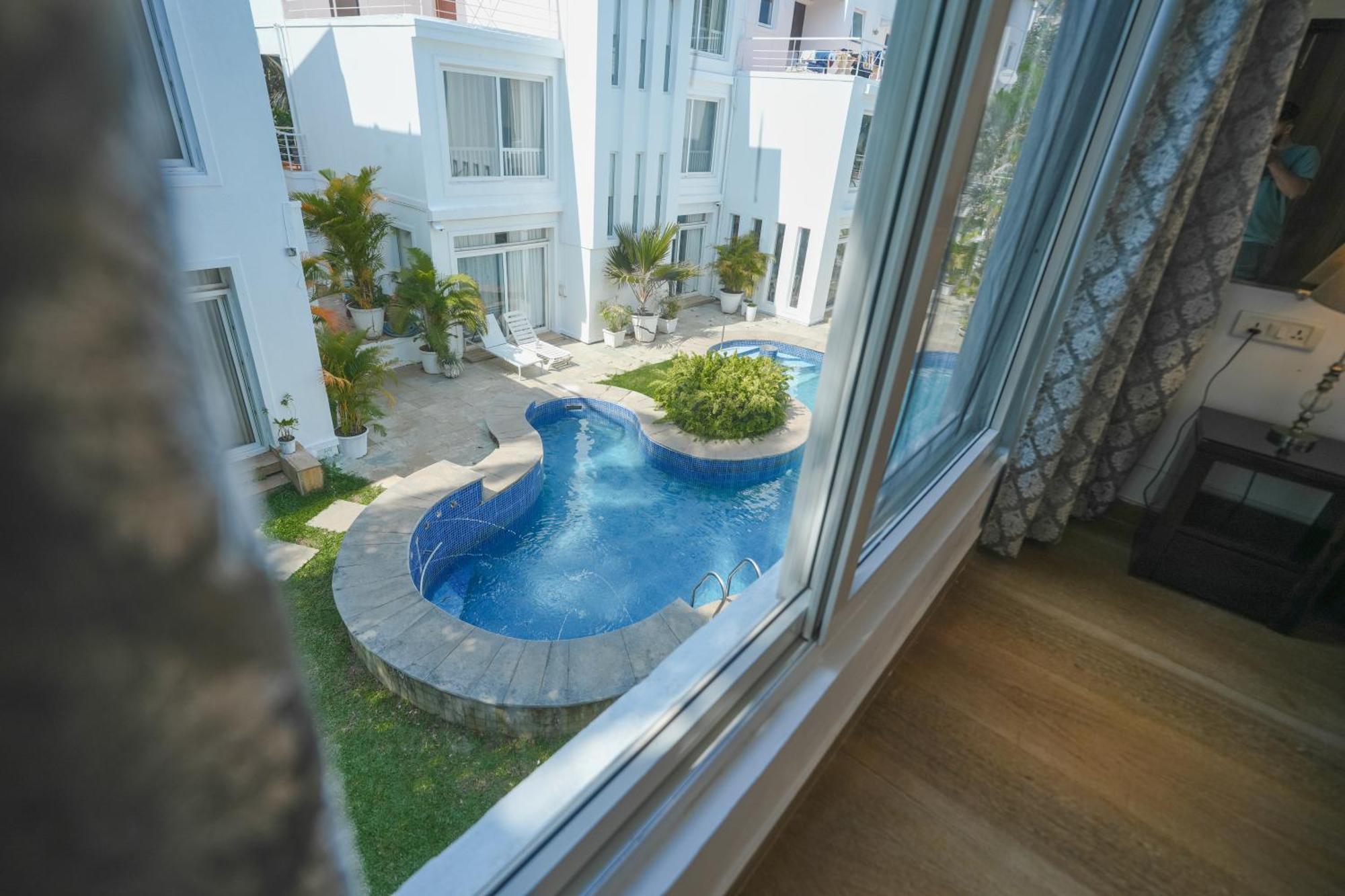 Villa M - Jia 3- 3Bhk In Candolim, Pool Facing, Near Beach, Breakfast Included Bagian luar foto