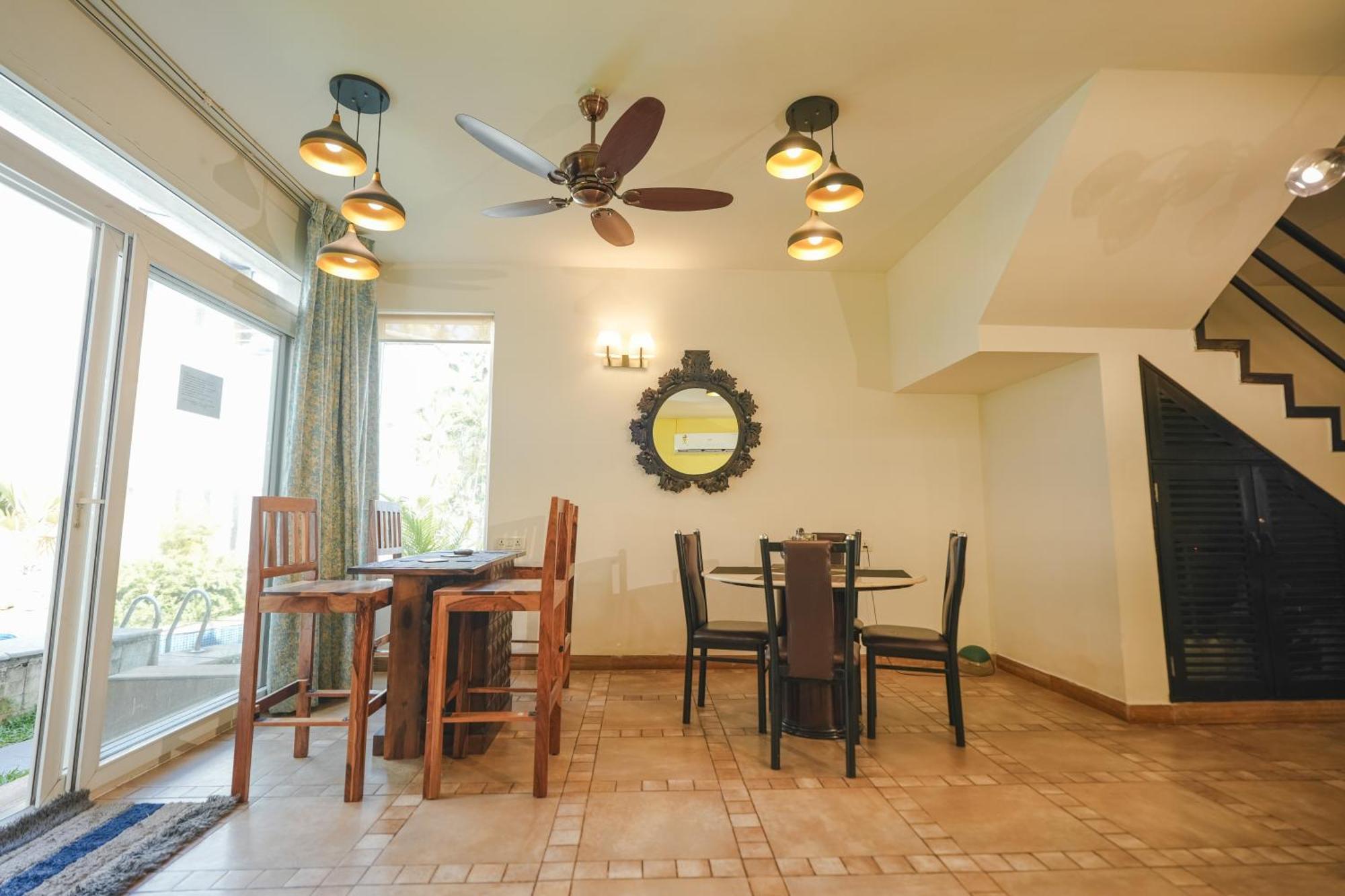 Villa M - Jia 3- 3Bhk In Candolim, Pool Facing, Near Beach, Breakfast Included Bagian luar foto