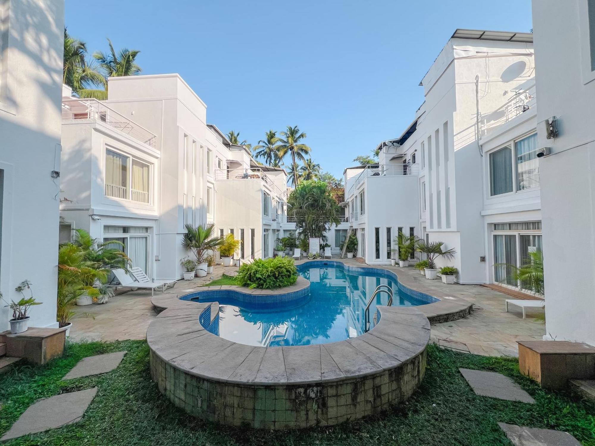 Villa M - Jia 3- 3Bhk In Candolim, Pool Facing, Near Beach, Breakfast Included Bagian luar foto