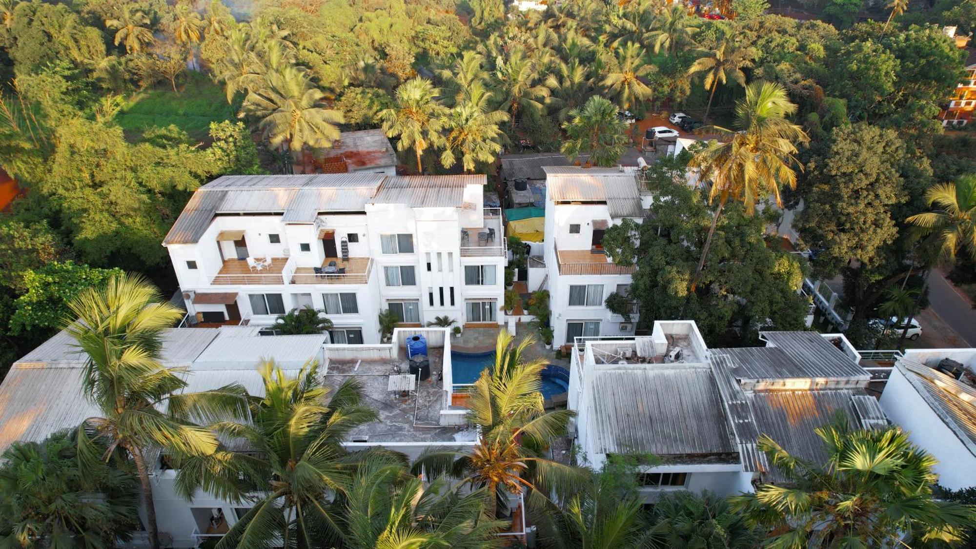 Villa M - Jia 3- 3Bhk In Candolim, Pool Facing, Near Beach, Breakfast Included Bagian luar foto