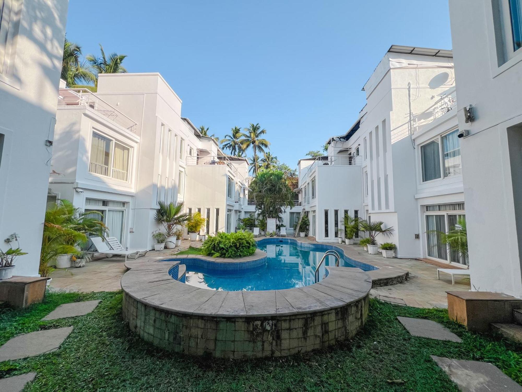 Villa M - Jia 3- 3Bhk In Candolim, Pool Facing, Near Beach, Breakfast Included Bagian luar foto