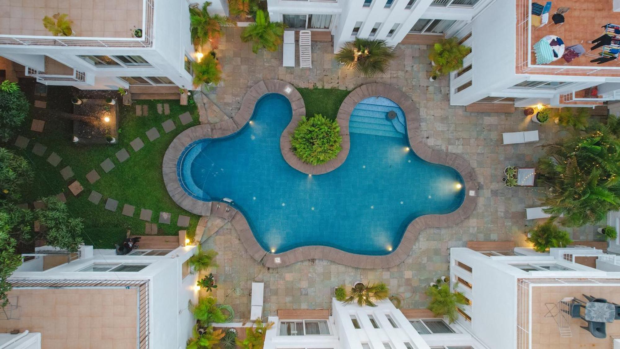 Villa M - Jia 3- 3Bhk In Candolim, Pool Facing, Near Beach, Breakfast Included Bagian luar foto