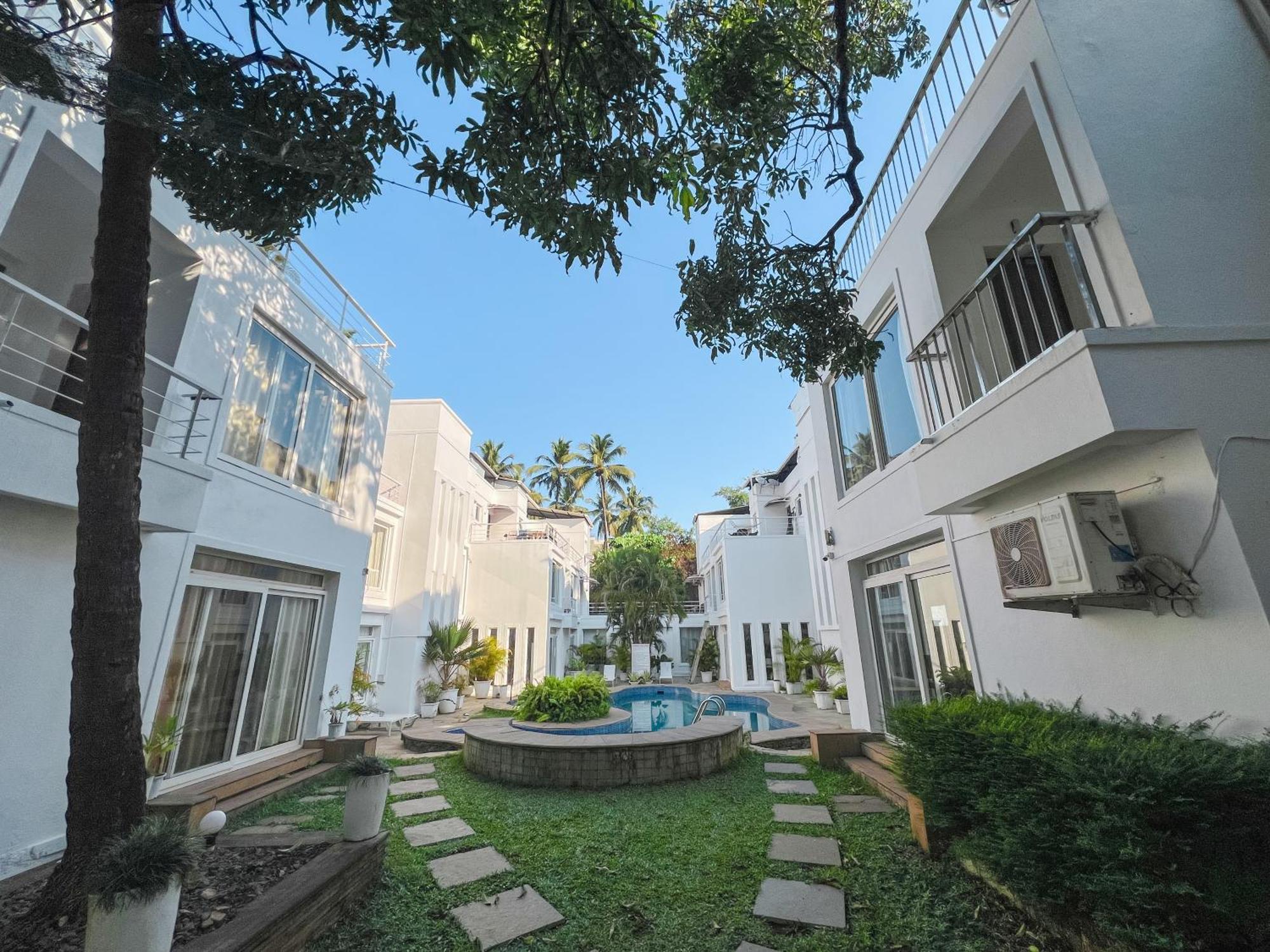 Villa M - Jia 3- 3Bhk In Candolim, Pool Facing, Near Beach, Breakfast Included Bagian luar foto